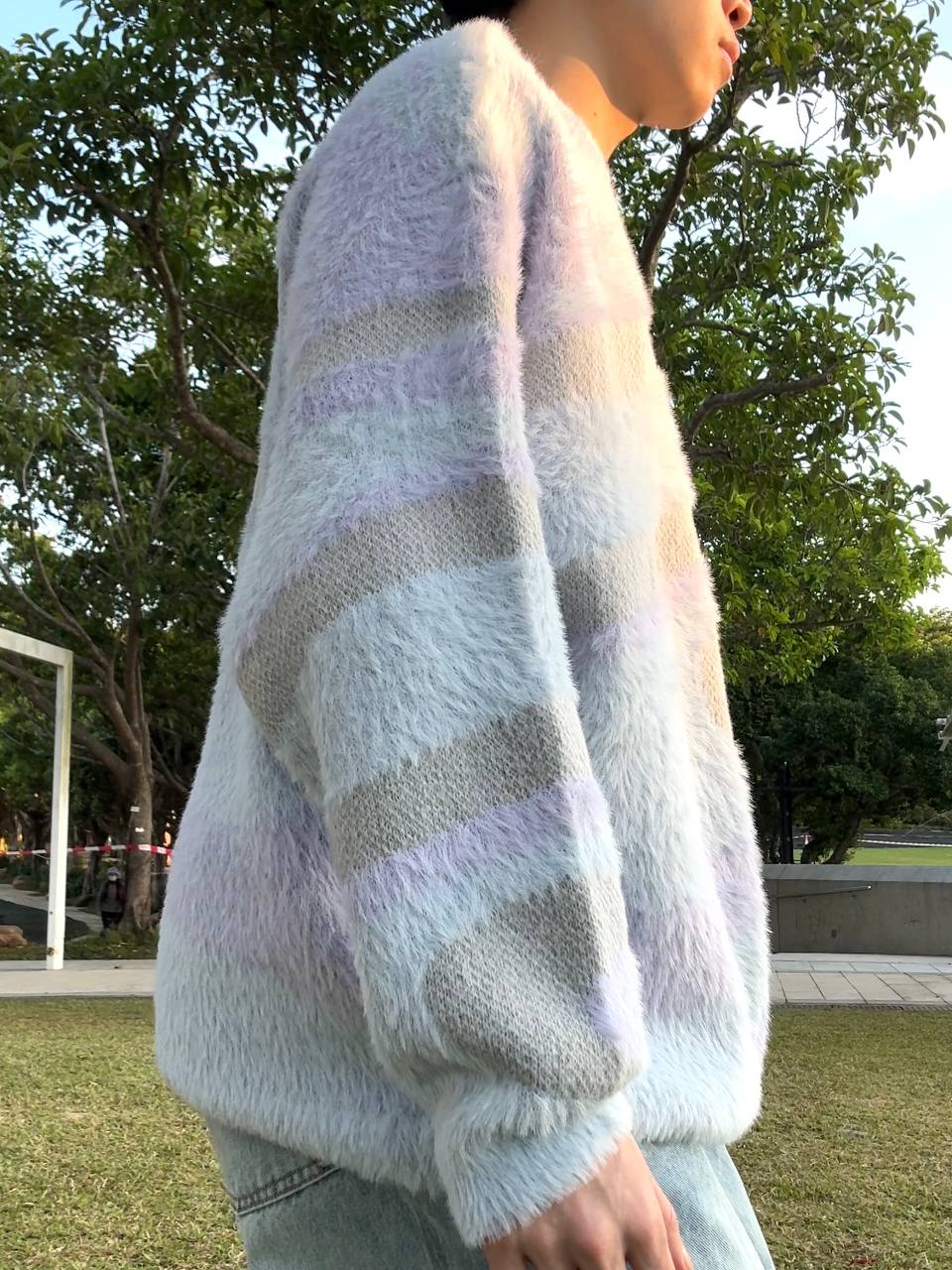 Lavender Dream Fuzzy Knit