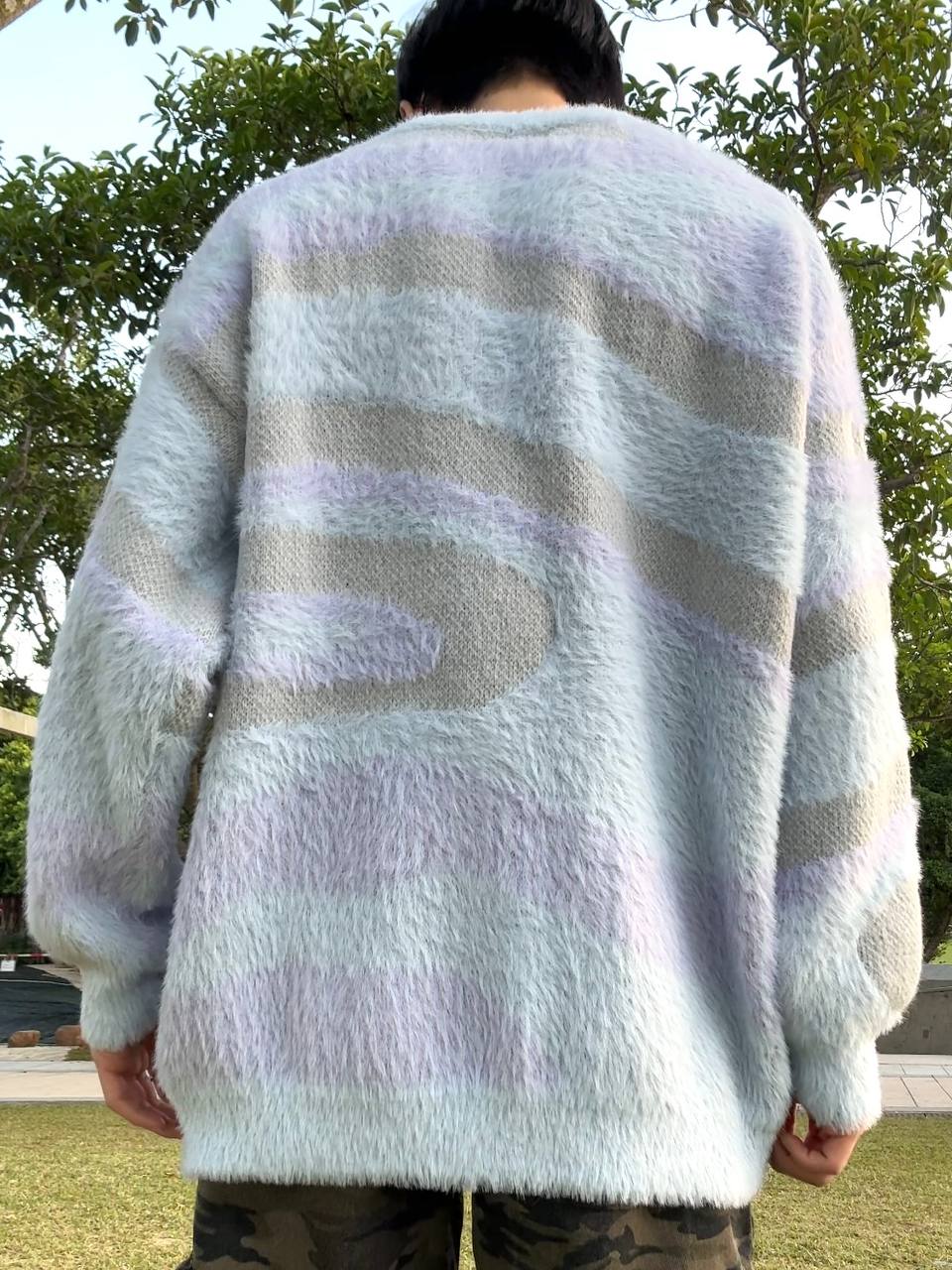 Lavender Dream Fuzzy Knit