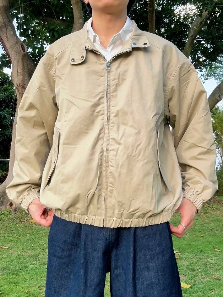 Harrington Stand Collar Casual Coat