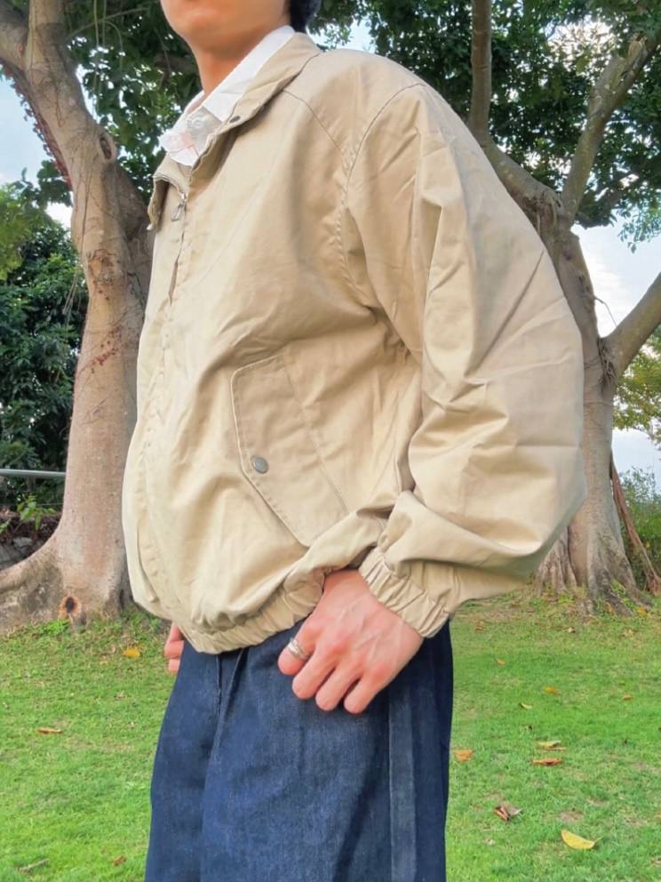 Harrington Stand Collar Casual Coat