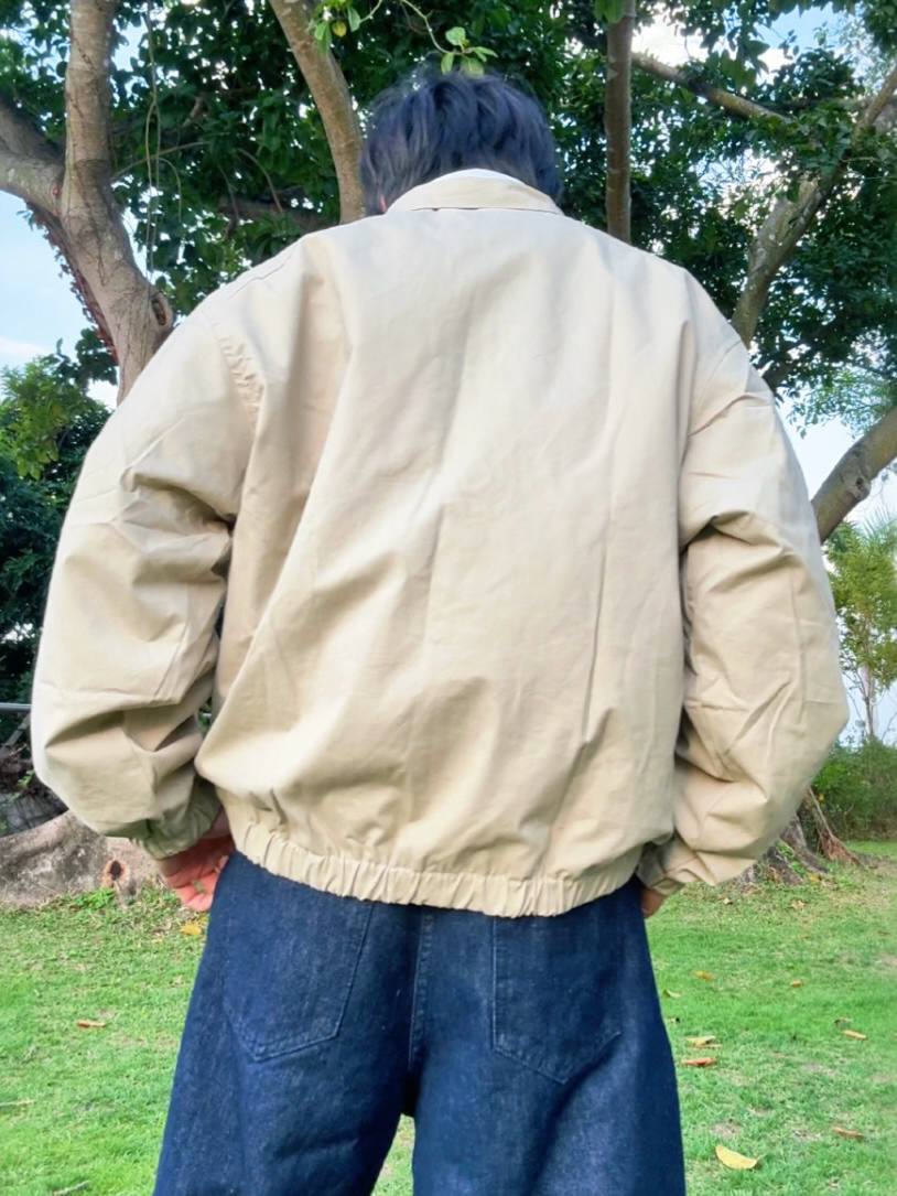 Harrington Stand Collar Casual Coat